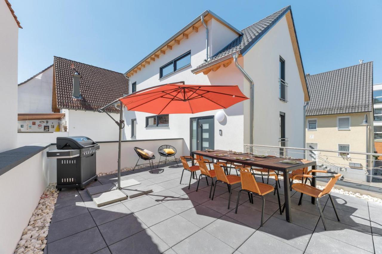 Golden Home With Barbecue, Yoga, Football Table 辛斯海姆 外观 照片