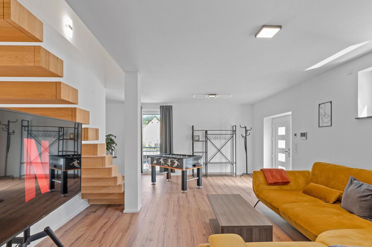 Golden Home With Barbecue, Yoga, Football Table 辛斯海姆 外观 照片